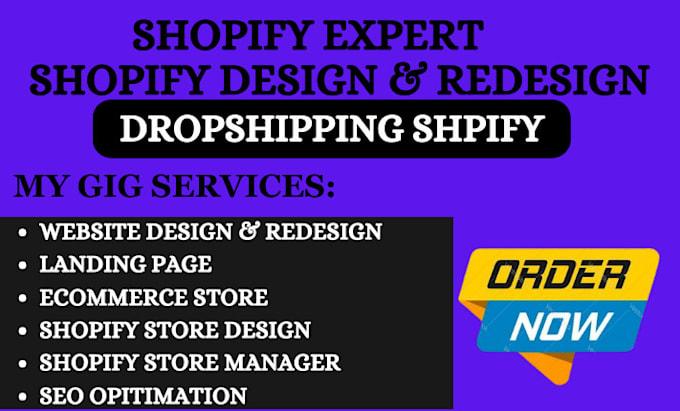 Gig Preview - Setup ecommerce shopify store marketing, dropshipping pet product promotion