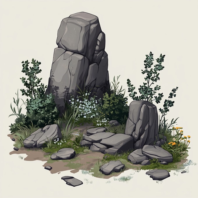 Gig Preview - Do landscape illustration and environment concept art