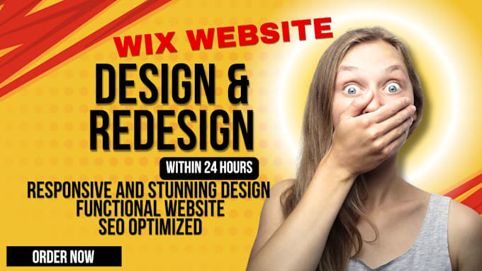 Gig Preview - Wix website redesign wix website design wix website redesign wix website design