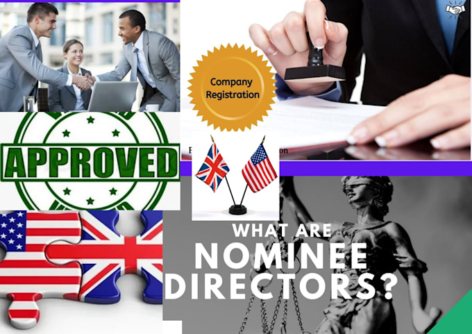 Gig Preview - Register your premium nominee director service stramline in UK,US company