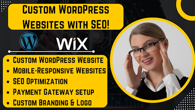 Gig Preview - Design wordpress website on ionos siteground bluehost hostinger godaddy or wix