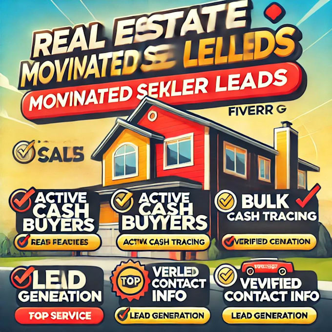 Bestseller - generate qualified motivated seller leads for real estate business