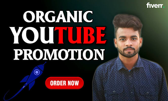 Gig Preview - Do organic youtube video promotion to real audience