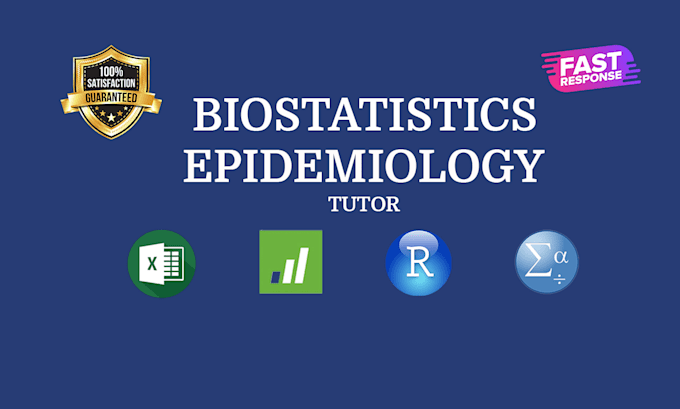 Bestseller - be your biostatistics epidemiology spss rstudio expert