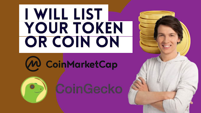 Gig Preview - List your token or coin on coinmarketcap or coingecko