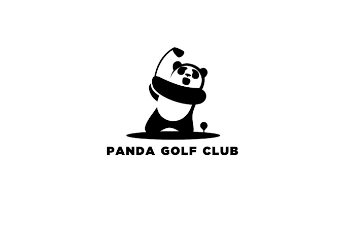 Gig Preview - Design unique panda golf club logo