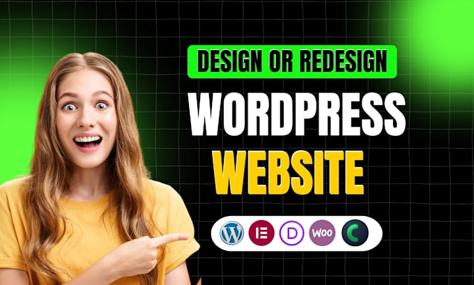 Gig Preview - Design or redesign wordpress site with divi or elementor