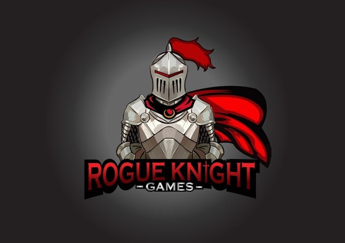 Gig Preview - Design rogue knight games fantasy comic hobby logo