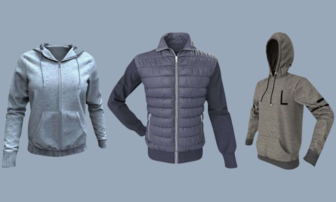 Gig Preview - Be a marvelous designer for 3d clothing clo 3d second life 3d mockup animation