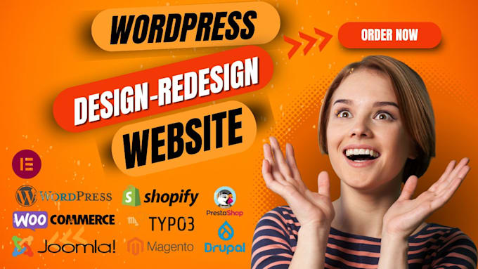 Gig Preview - Build wordpress website, clone wordpress,redesign wordpress website development