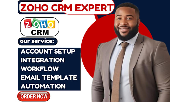 Gig Preview - Setup any kinds of zoho projects zoho commerce workflow hubspot crm zoho books