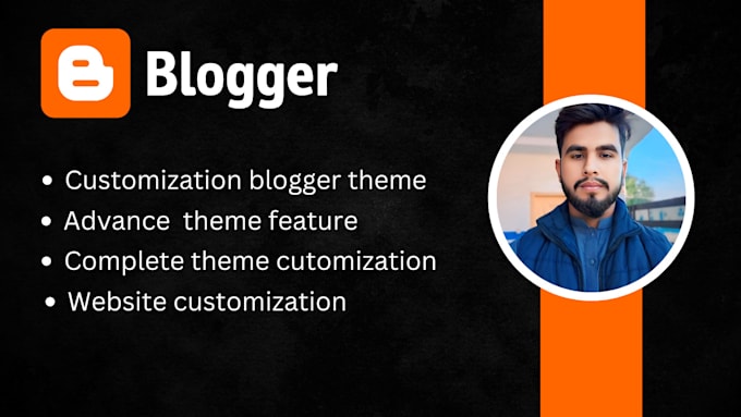 Gig Preview - Do the blogger theme customization