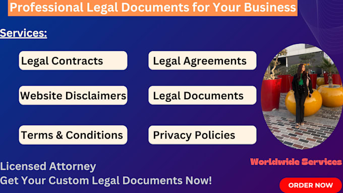 Bestseller - draft legal contract, legal agreement, terms and conditions, privacy policy