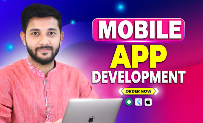 Gig Preview - Do mobile app development, ios app, android app creation flutter app developer