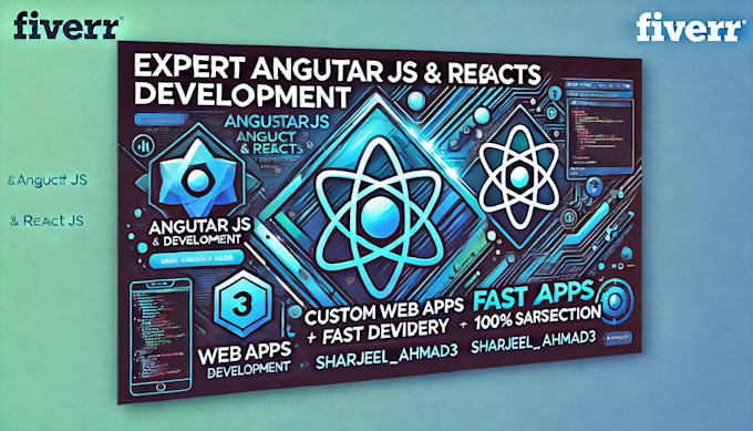 Gig Preview - Expert reactjs, angularjs services, responsive web design