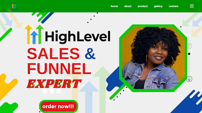 Gig Preview - Build your sales funnel in clickfunnels, gohighlevel, kartra, gohighlevel design