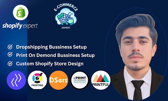 Gig Preview - Develop any type of bussiness store, shopify store