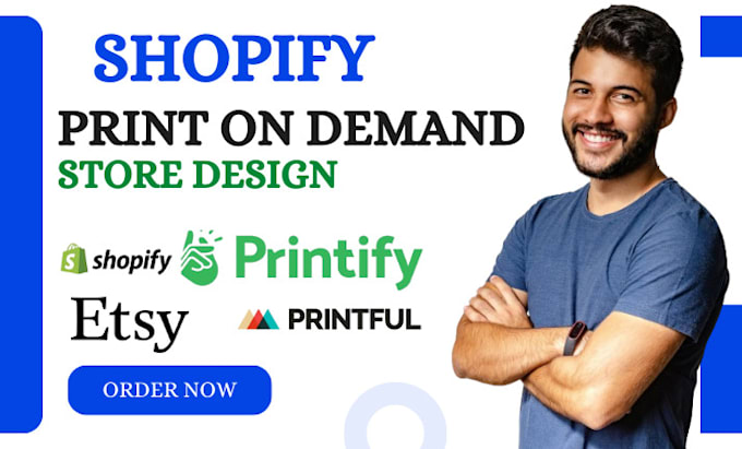 Bestseller - design shopify print on demand, do t shirt print on demand store, printify