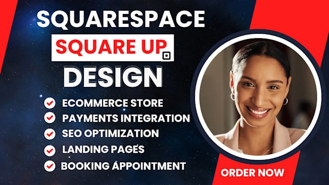 Gig Preview - Develop squarespace website development square online store ecommerce website