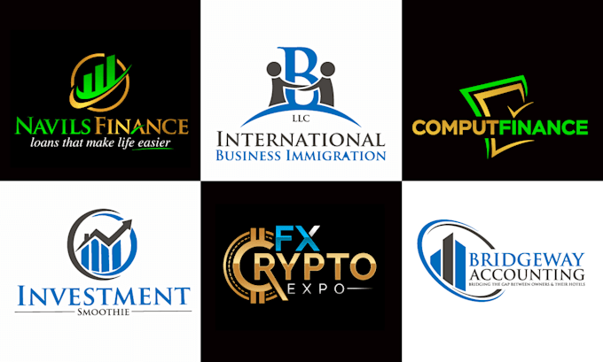 Gig Preview - Design finance, crypto, investment, accounting, insurance logo