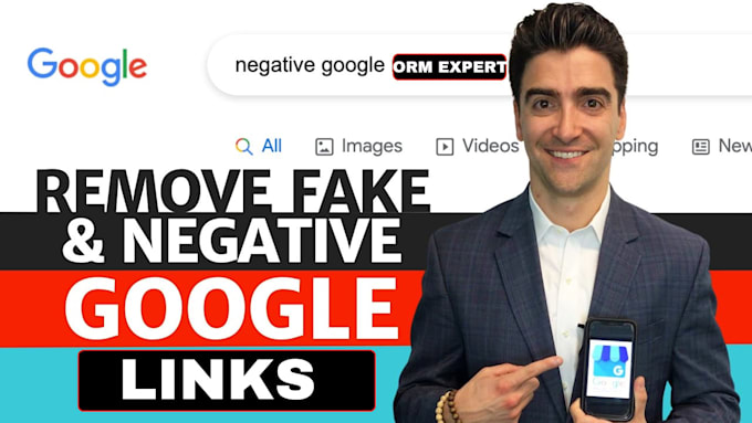 Gig Preview - Do online reputation, remove links, mugshot, article delete negative link google