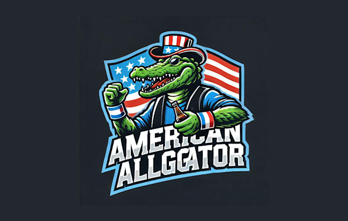 Gig Preview - Do american alligator mascot logo with new concepts