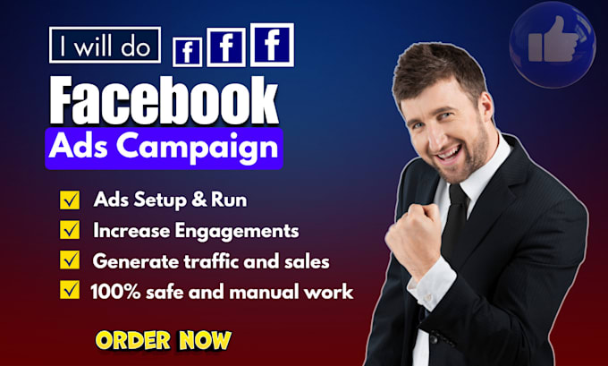 Gig Preview - Set up and manage your fakebook ads and marketing campaign