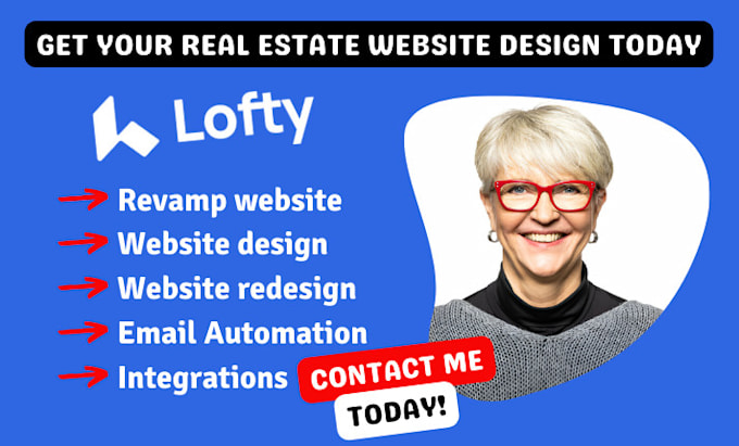 Gig Preview - Setup lofty crm idx lofty website design lofty website redesign lofty automation