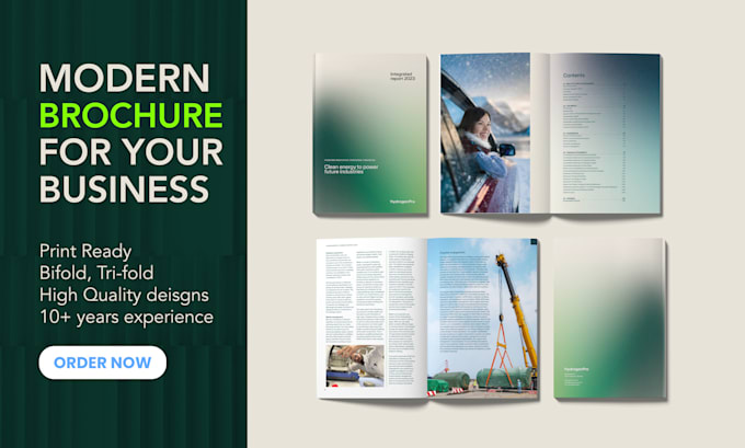 Gig Preview - Design amazing lookbook, corporate brochure