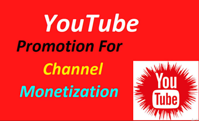 Gig Preview - Do organic youtube channel promotion for monetization