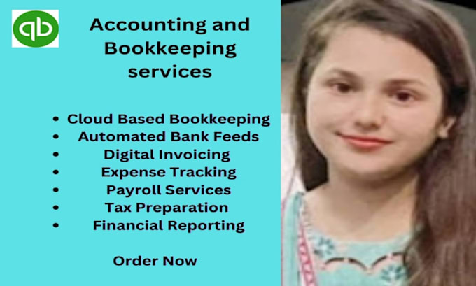 Gig Preview - Setup, cleanup and provide bookkeeping in quickbooks  , xero