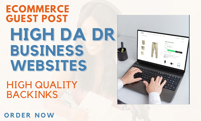 Gig Preview - Do blog posting with high da ecommerce backlinks