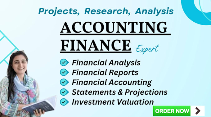 Gig Preview - Write report of financial analysis, finance, accounting tasks