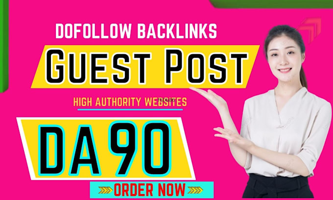 Gig Preview - Link building service, guest post, link insertion on high da90 premium sites