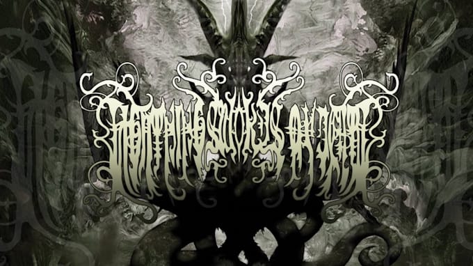 Gig Preview - Create black, death metal, grindcore deathcore band logo