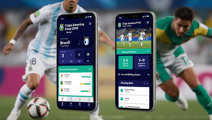 Gig Preview - Create a sports bet app, sportsbet app, fantasy sports app like draftkings