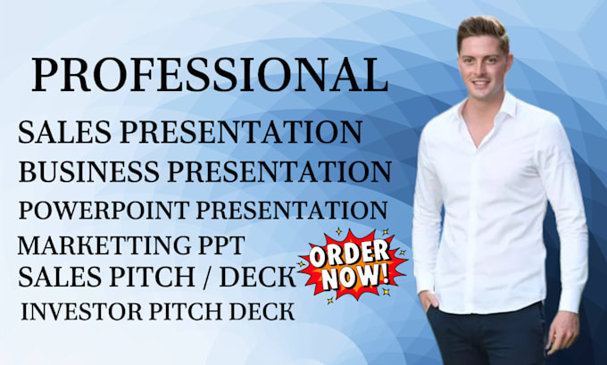 Bestseller - professional business sales pitch deck and marketing PPT presentation design