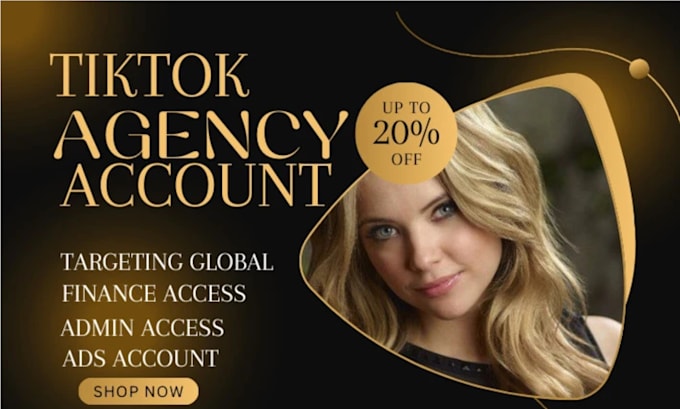 Bestseller - create tiktok agency account with tik tok ads account any country