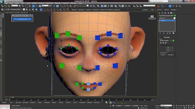 Gig Preview - Do 3d face animation, 3d rigging, 3d character design