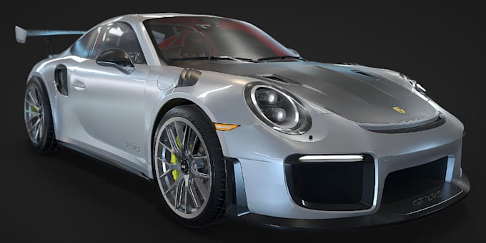 Gig Preview - Model you 3d luxury car,gtaf vehicle,sport game asset,3d car warp,aaa animation