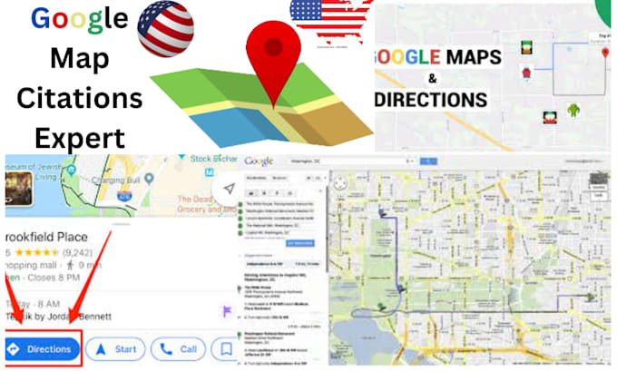 Gig Preview - Do google map citations local seo business ranking website ranking USA citations