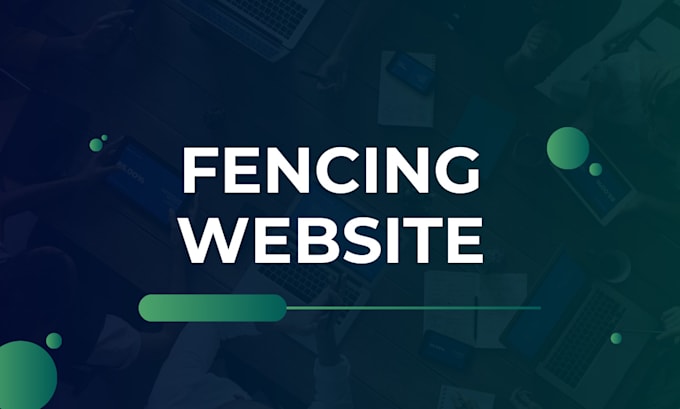 Bestseller - design a responsive fencing landing page and website