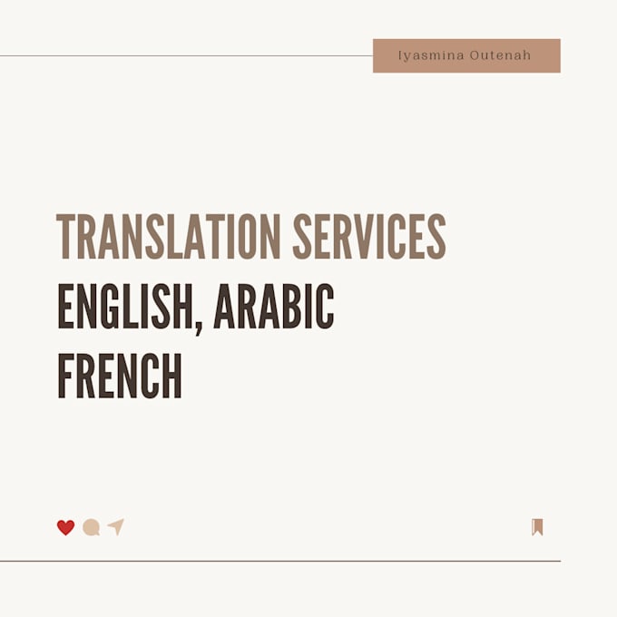 Gig Preview - Provide professional translation from english to french