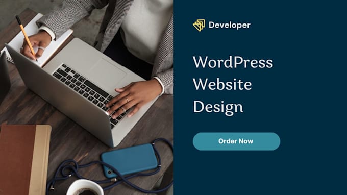 Gig Preview - Design and develop a professional wordpress website for you