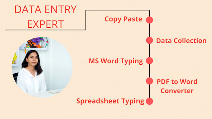 Bestseller - do data entry, excel and manual typing, copy paste, research