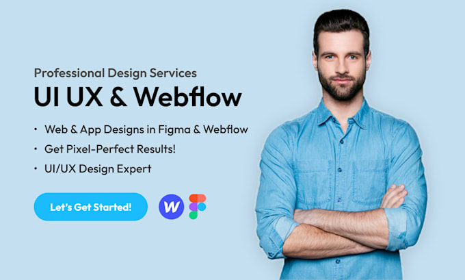 Gig Preview - Design or develop webflow website, figma to webflow, webflow expert