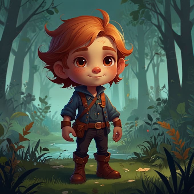 Bestseller - make children illustration, fantasy character design