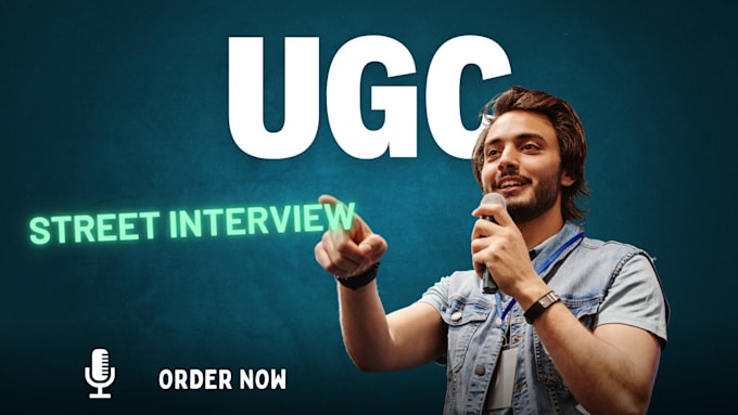 Gig Preview - Make a natural spokesperson ugc video content for your business