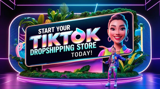 Gig Preview - Be tiktok dropshipping store tiktok shop VA, product listing