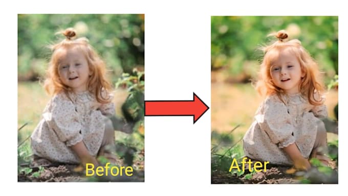 Gig Preview - Photo retouching image edit fast, blurry photos enhance with fast delivery